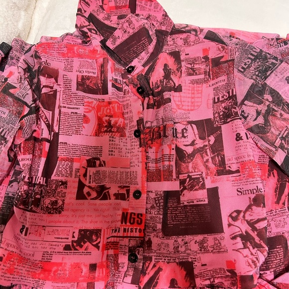 Urban Outfitters Pink Mini Polo Collar Dress - Picture 11 of 11